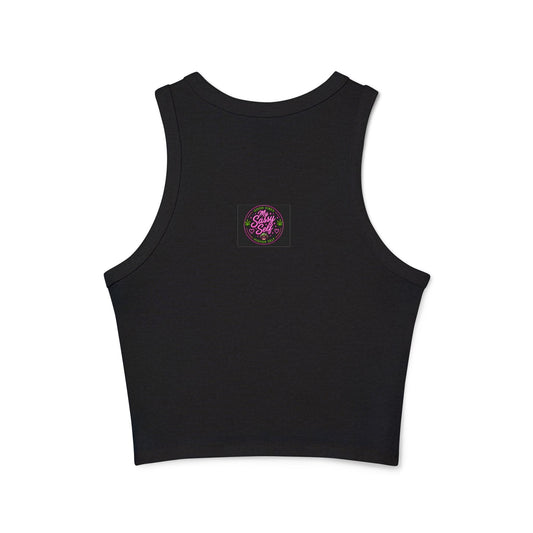 Women's Micro Rib Racer Tank Top