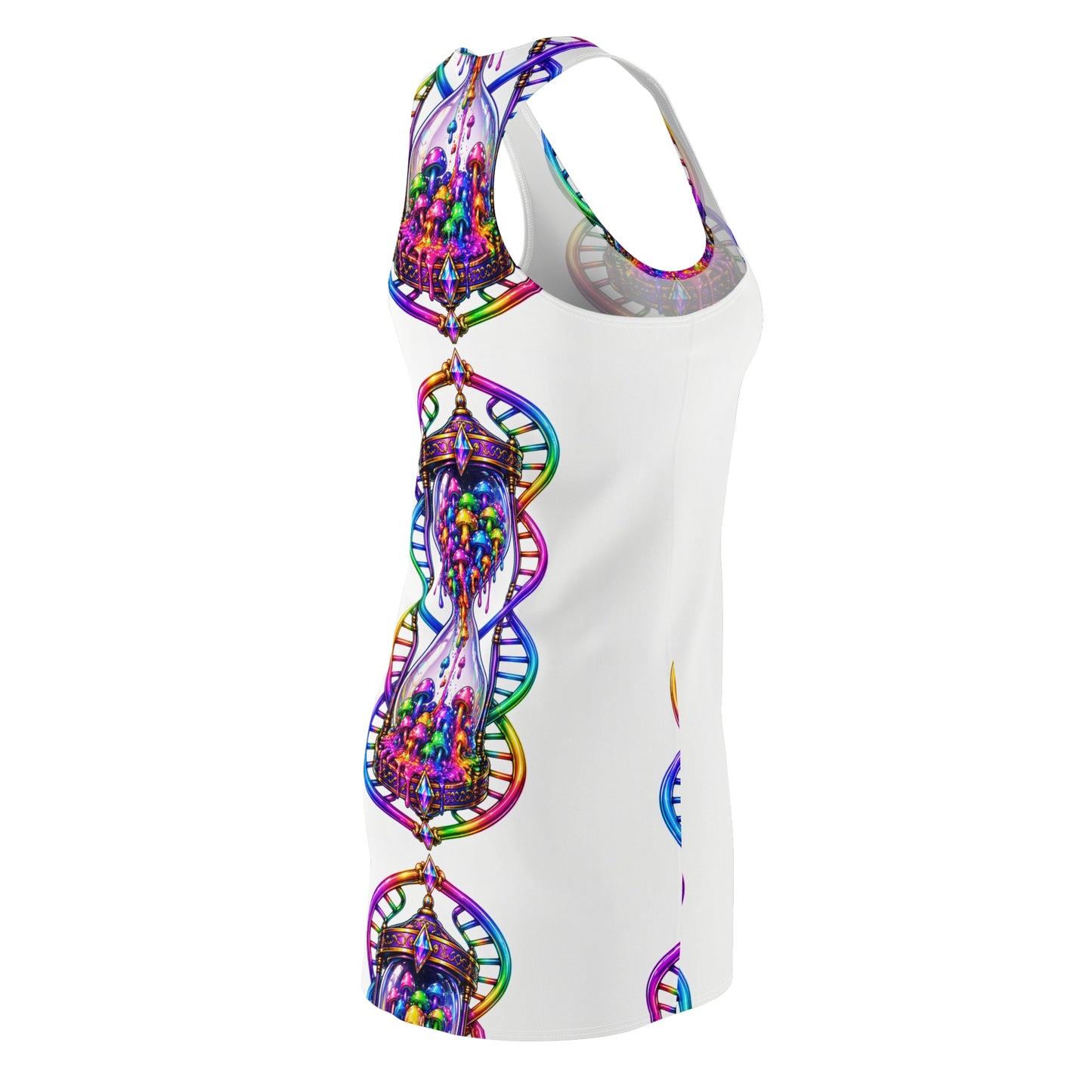 Women's Cut & Sew Racerback Dress (AOP)