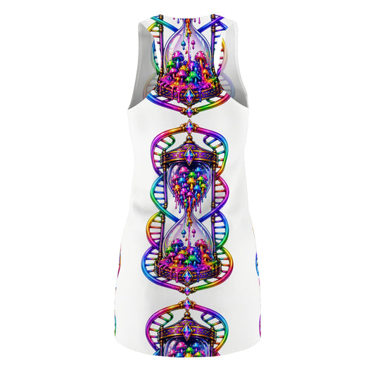 Women's Cut & Sew Racerback Dress (AOP)