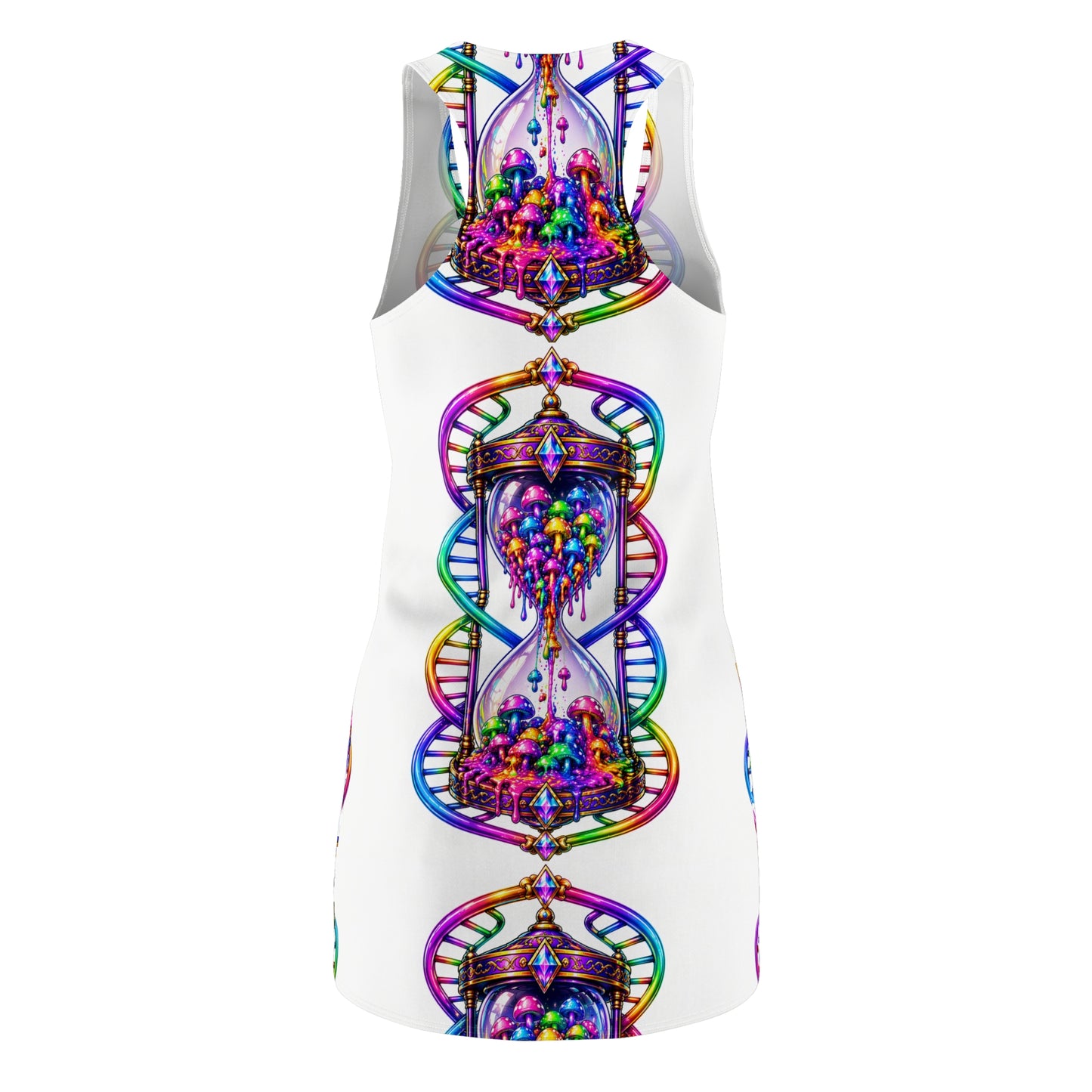 Women's Cut & Sew Racerback Dress (AOP)