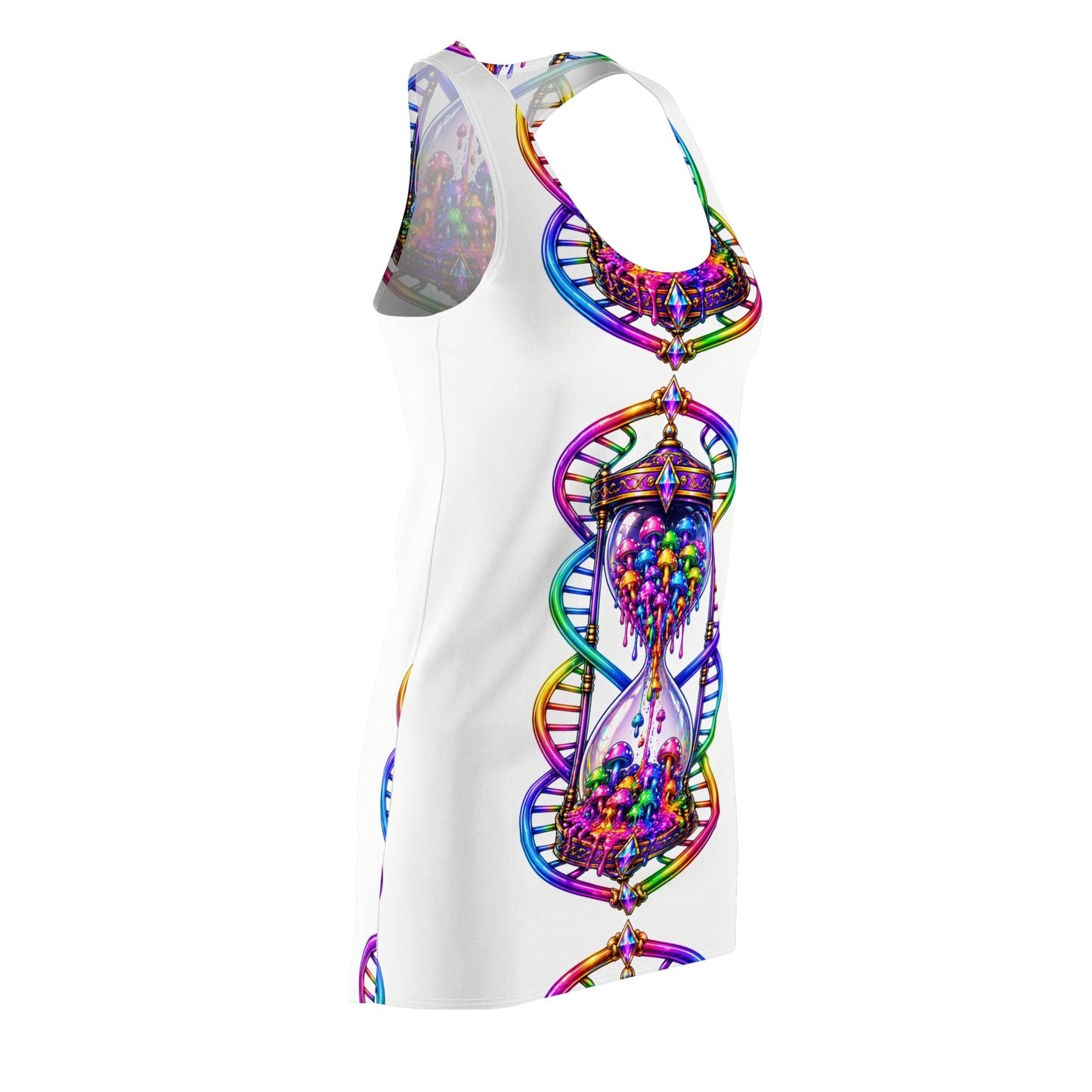 Women's Cut & Sew Racerback Dress (AOP)