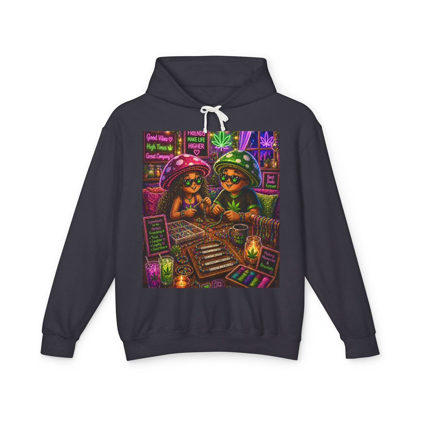 Unisex Lightweight Hooded Sweatshirt